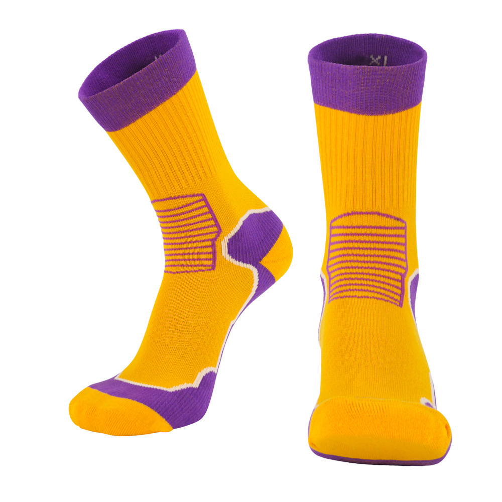 Elite Basketball Sports Socks Absorb Sweat Breathable Marathon Running Training Men Women Crew Socks Compression Socks